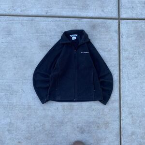Columbia Black Fleece Jacket Full Zip Women’s Small Outdoor Warm Layer